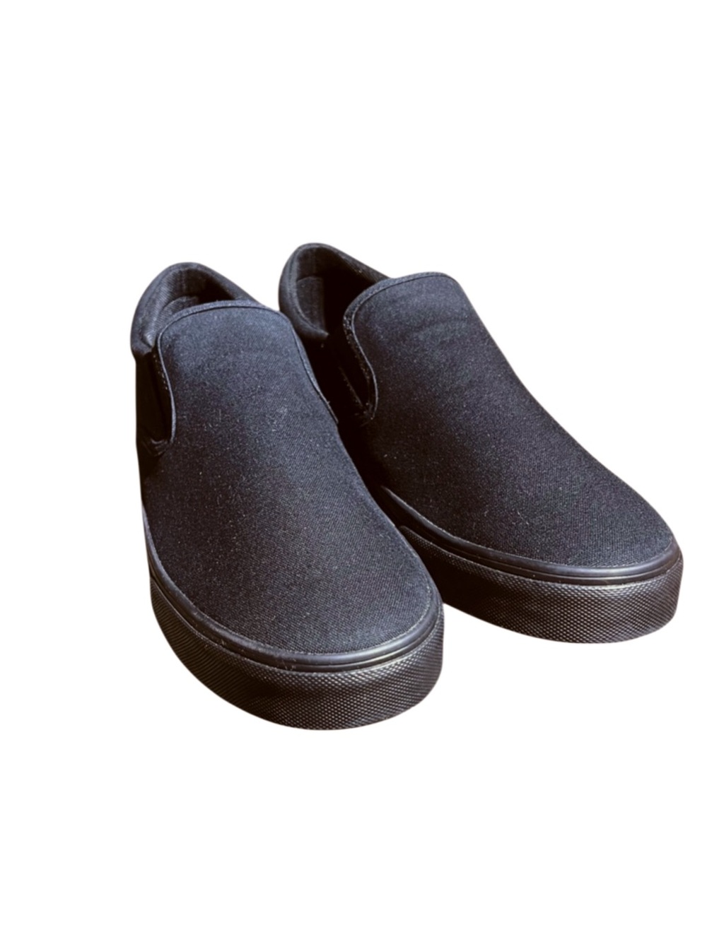 No Boundaries Men's Black Slip-On Loafers Size 11